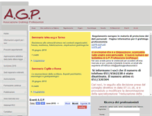 Tablet Screenshot of grafologiprofessionisti.com